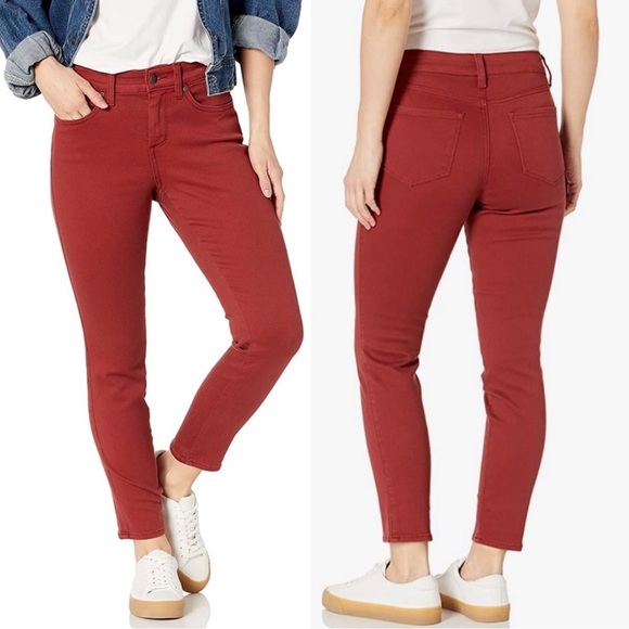 NYDJ AMI Skinny Leggings in Spice, Lift Tuck Technology 6 - Picture 3 of 13